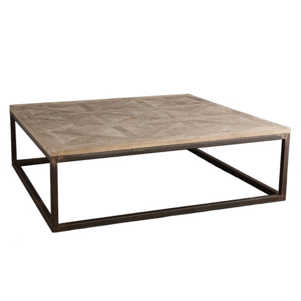 Large square cocktail table 14