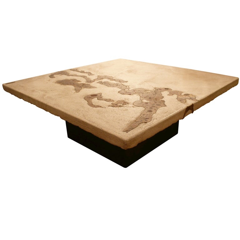 Large square cocktail table 15