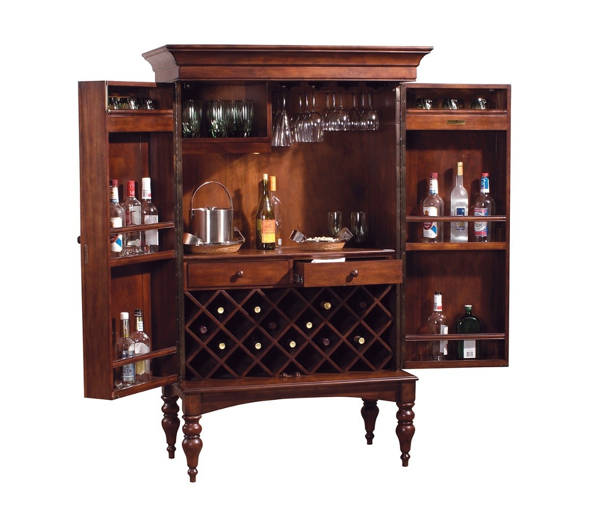 Lockable bar cabinet 6