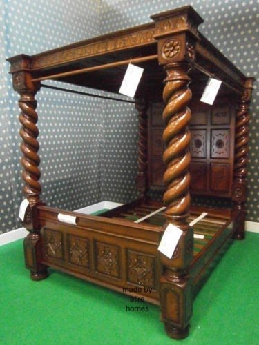 Post bed frames
