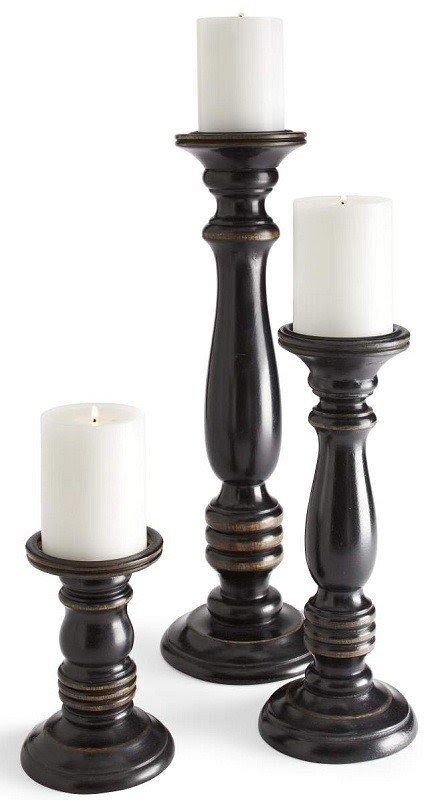 Tall candlesticks