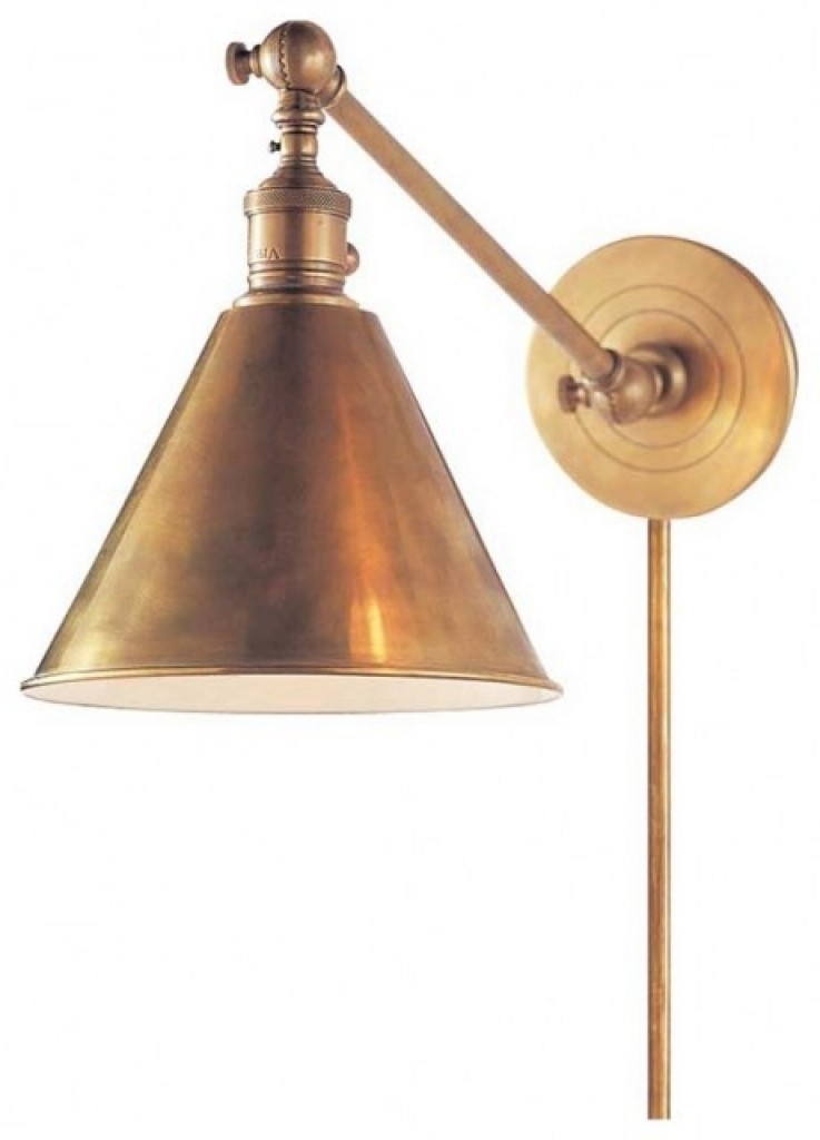 Wall mounted bedside lights