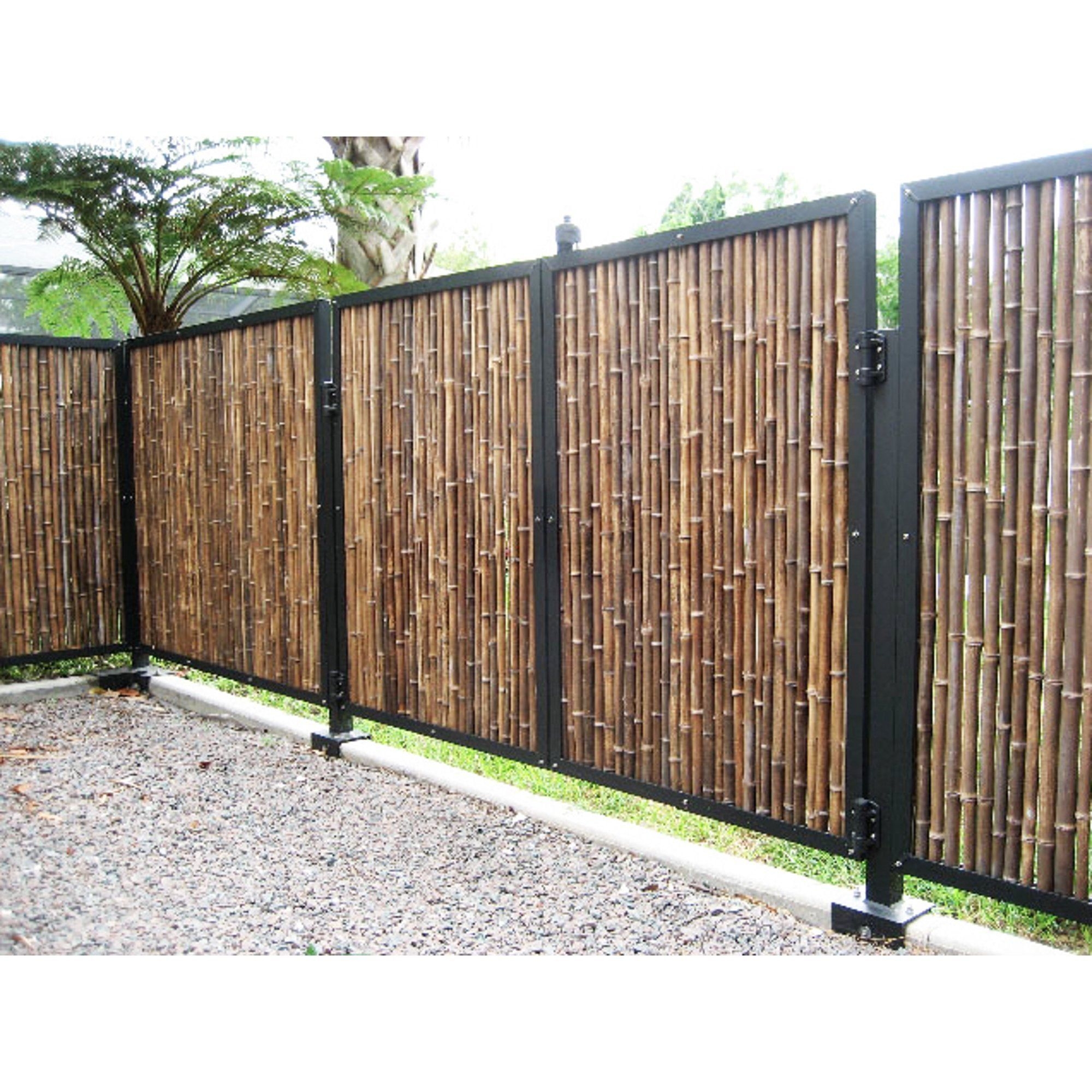 Bamboo curtains outdoor