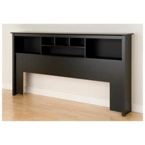 Broadway Black King Size Storage Headboard