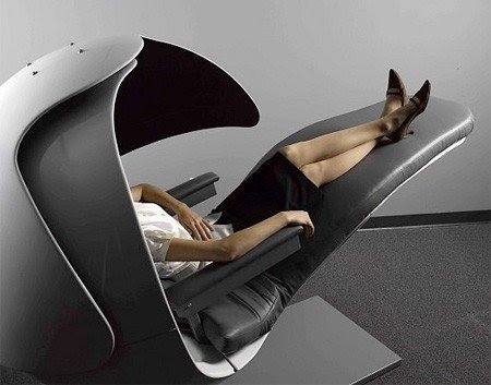 Chair with speakers built in