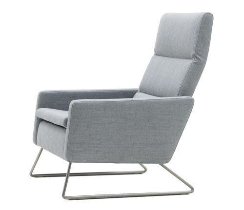 Contemporary leather recliners