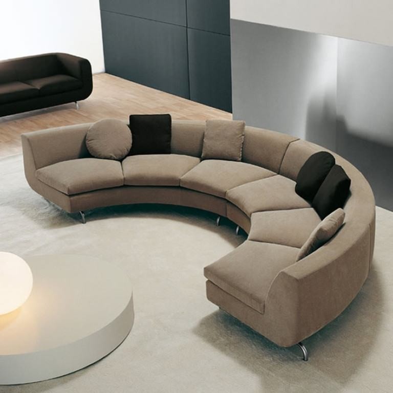Curved sofas