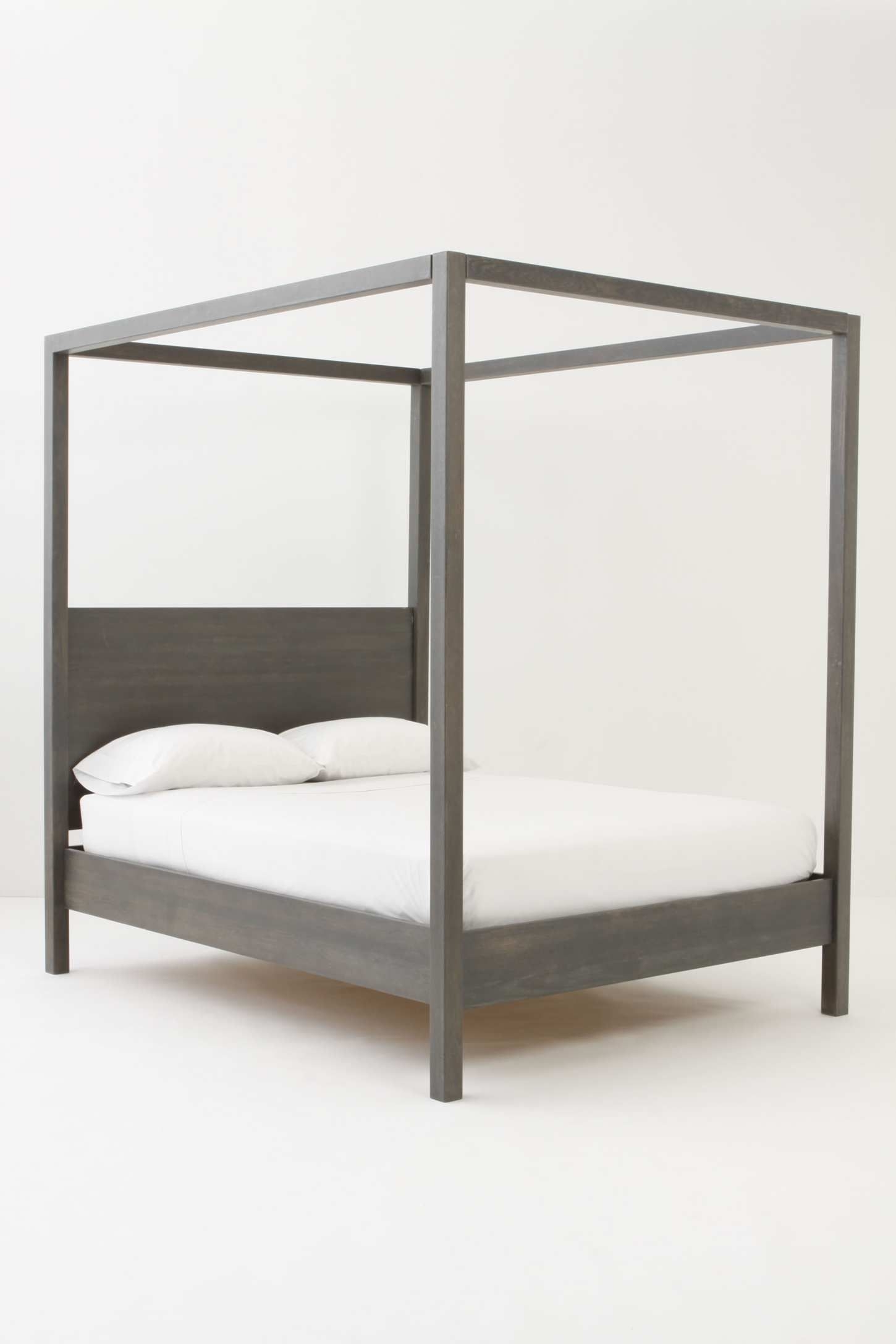 Four post canopy bed frame