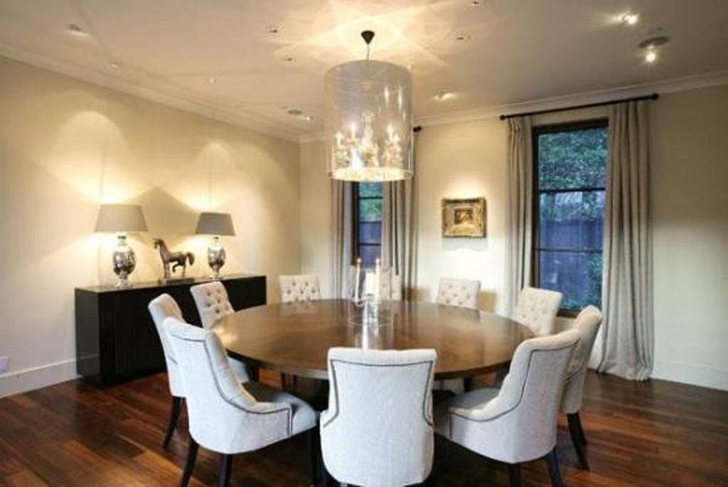 Large round table