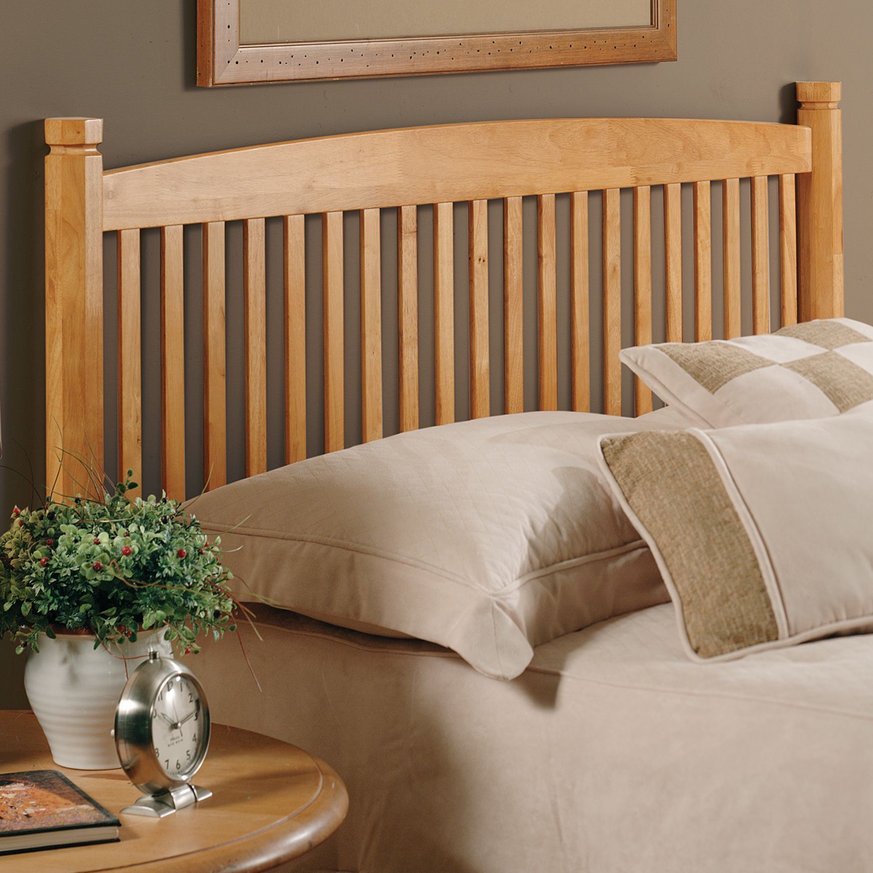 Oak Tree Slat Headboard