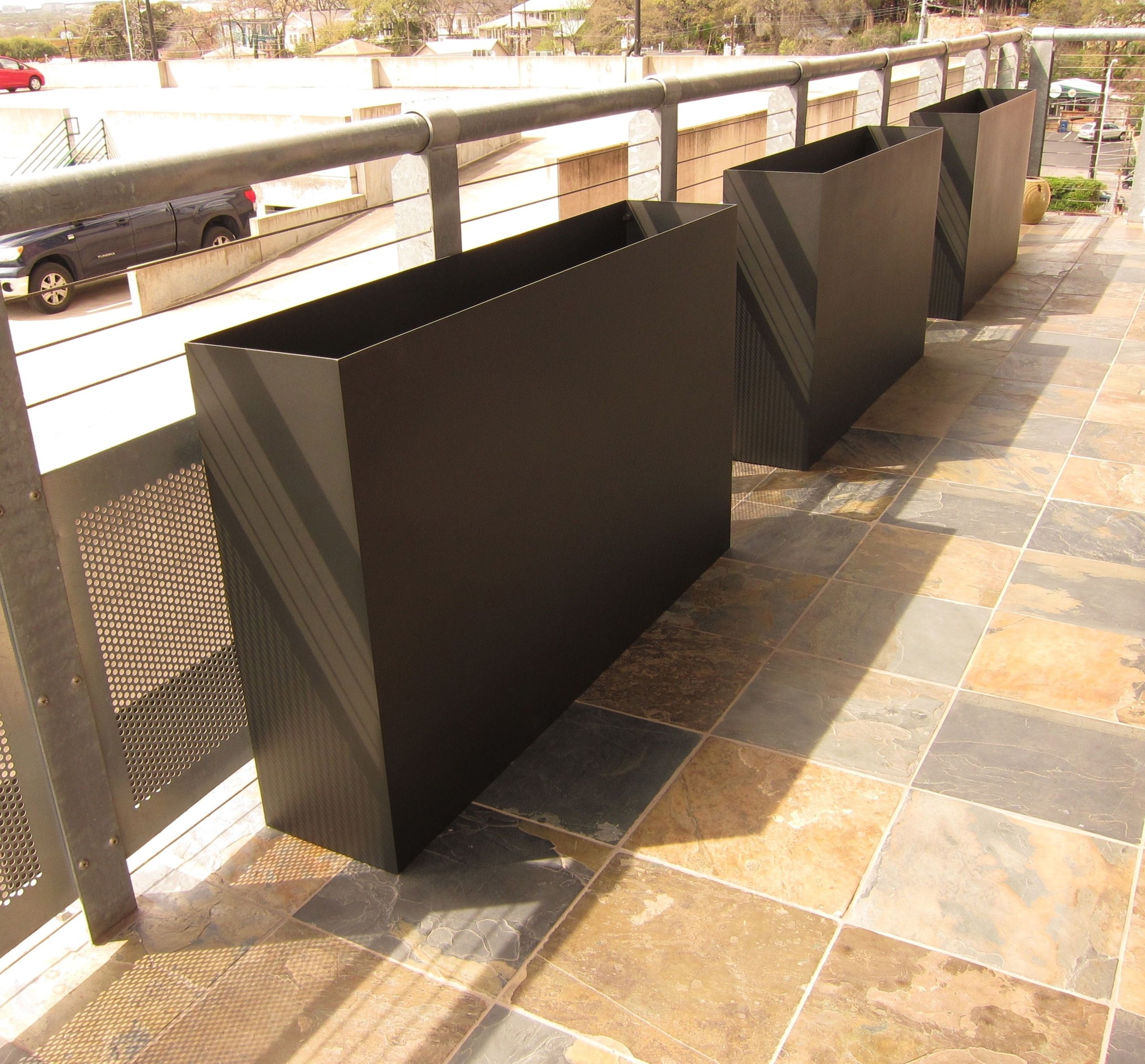 Large Metal Planter Boxes