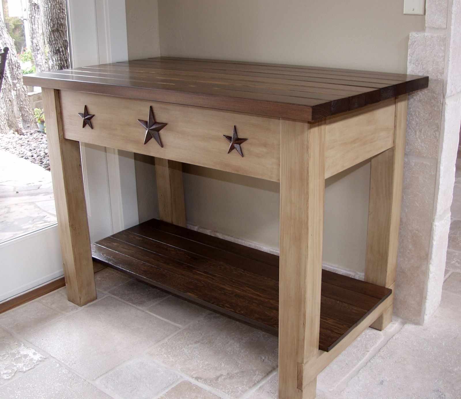 Wood printer stands 1