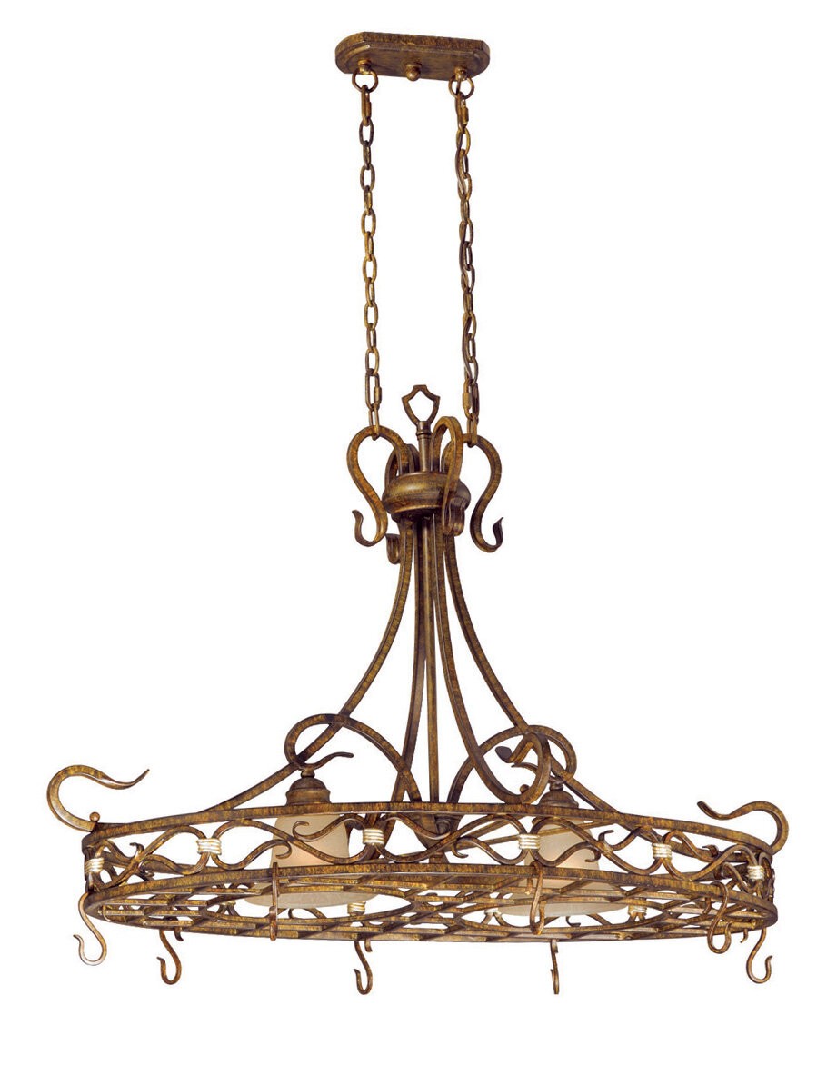 Berkeley 2 Light Hanging Pot Rack