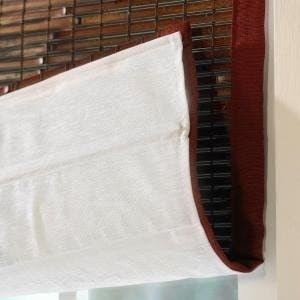 Blackout liner for bamboo shades 1