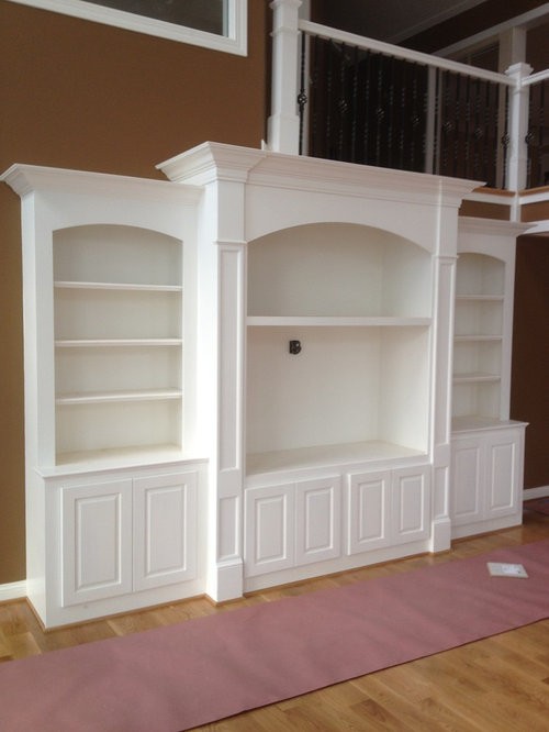 Built in entertainment wall units