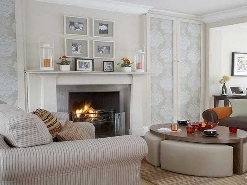 Coffee table with ottoman seating