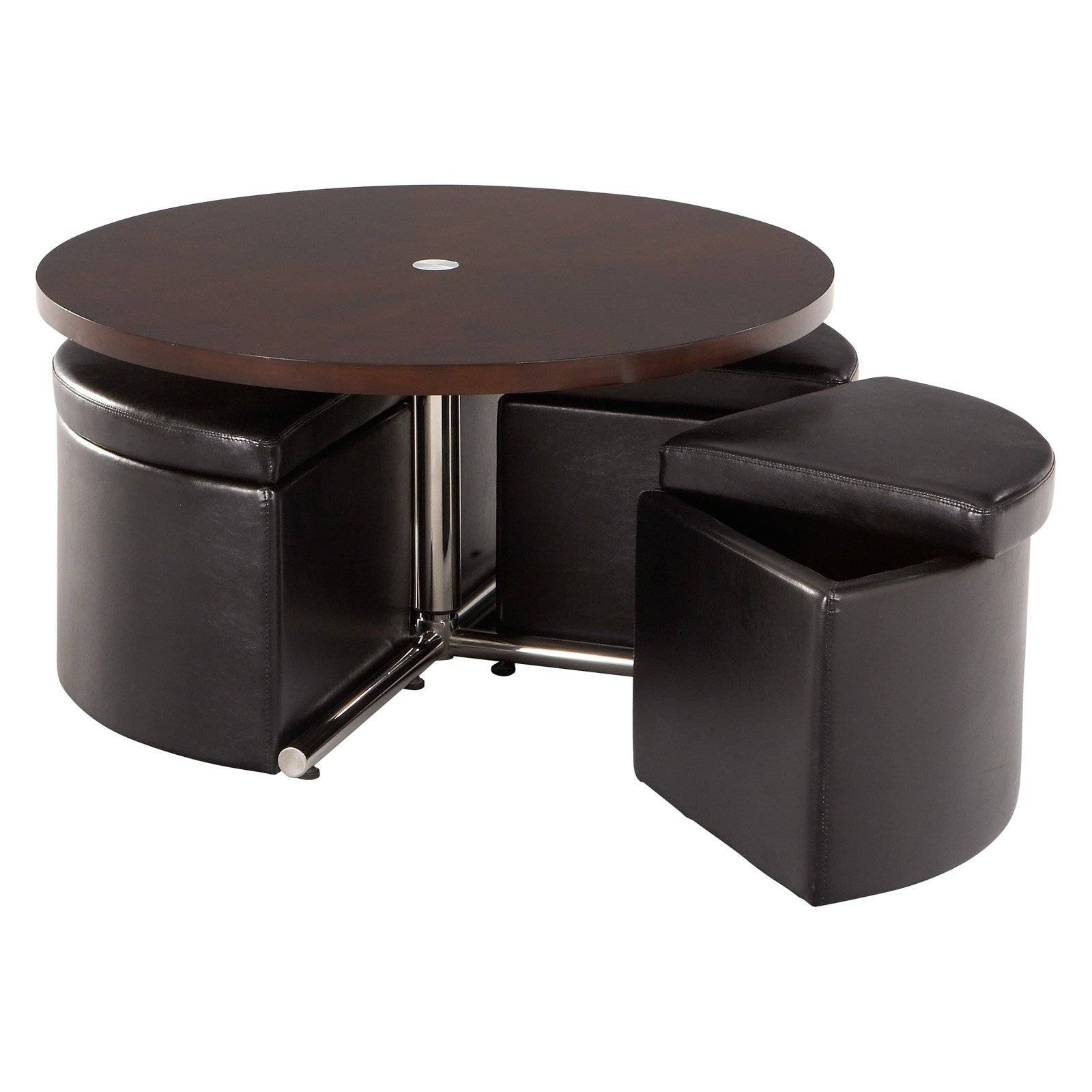 Coffee tables with seating