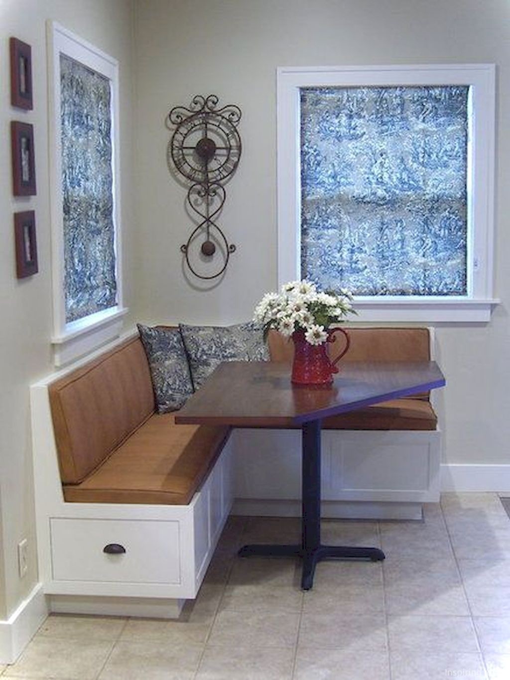 Cozy Corner Bench Dining Set with Built-In Storage