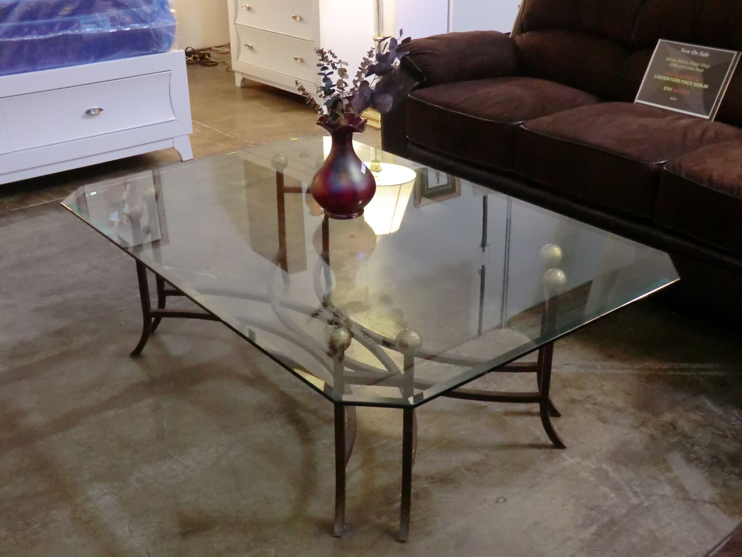 Iron coffee table 1