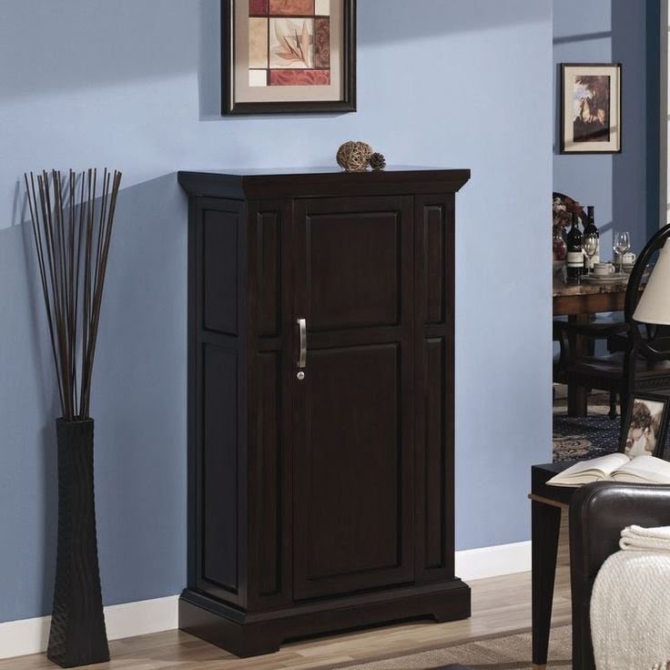 Locked bar cabinet 4
