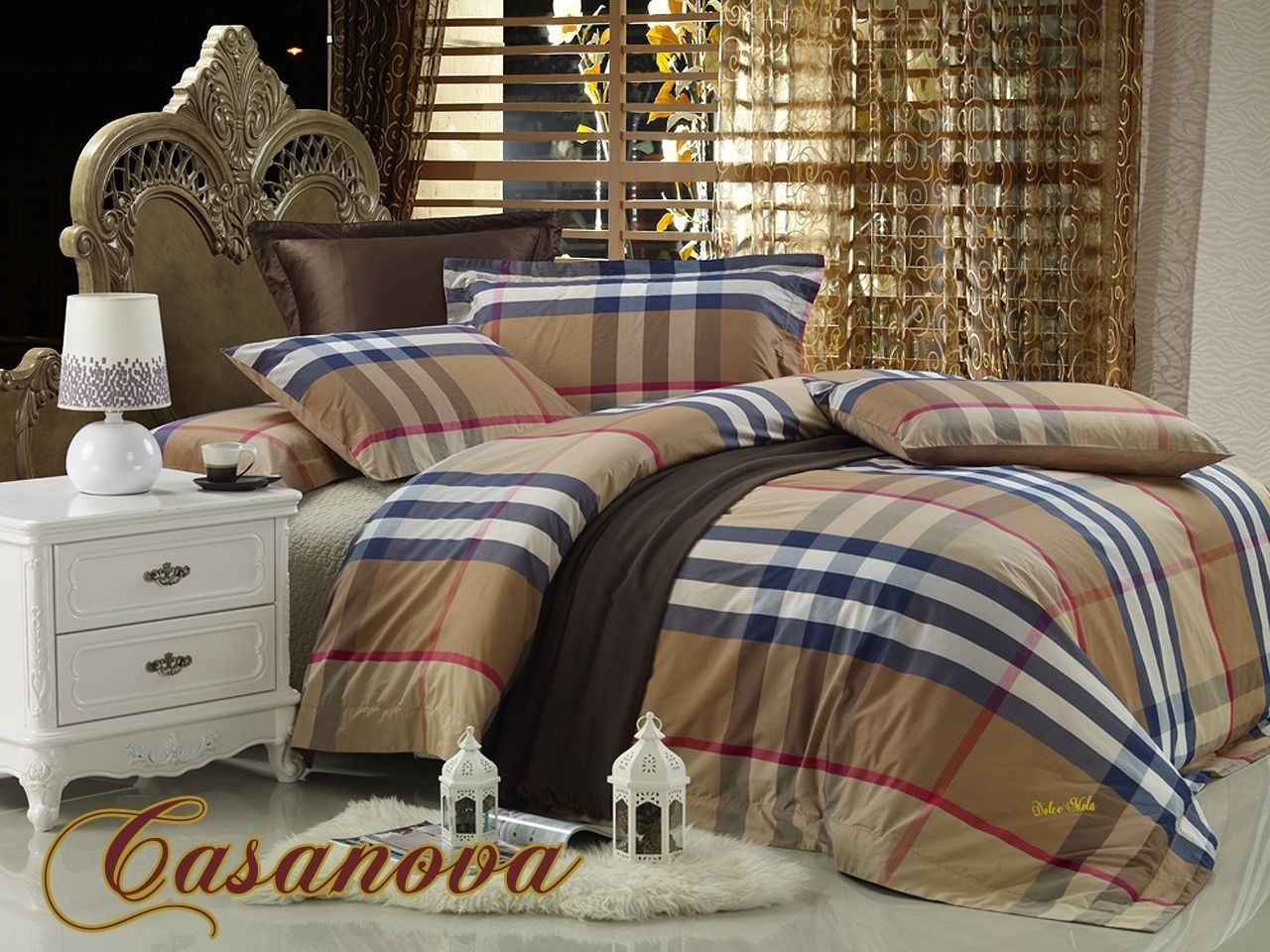 Masculine bed sets