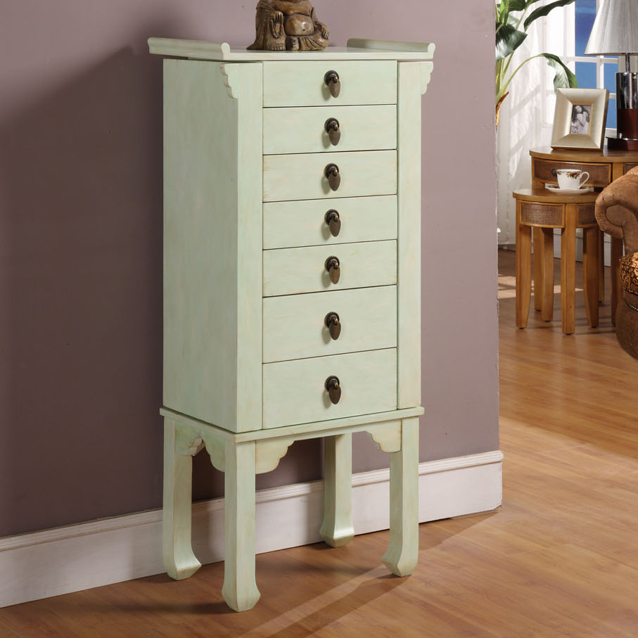 Ningbo Way Jewelry Armoire with Mirror