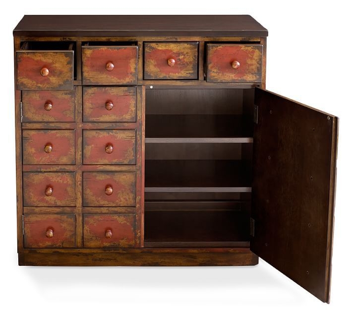 Rustic dvd cabinet