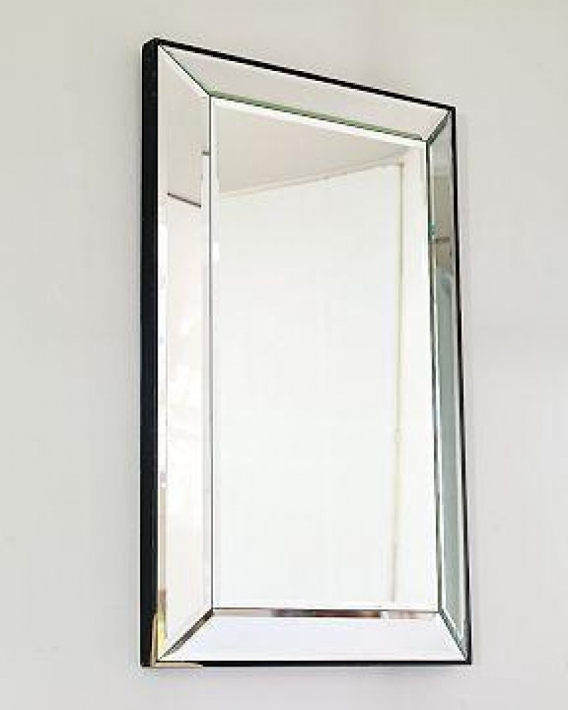 Beveled mirror medicine cabinet 5