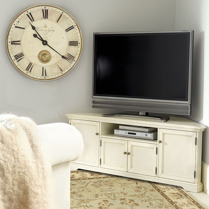 Building a corner entertainment center