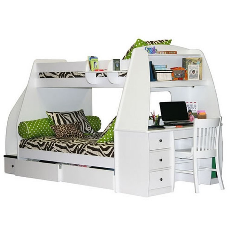 Bunkbed with desk