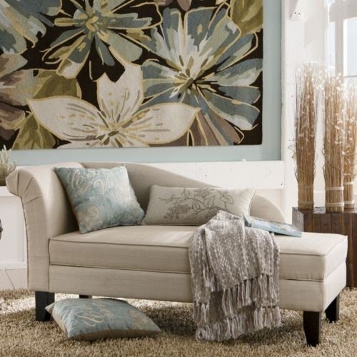 Chaise lounge storage