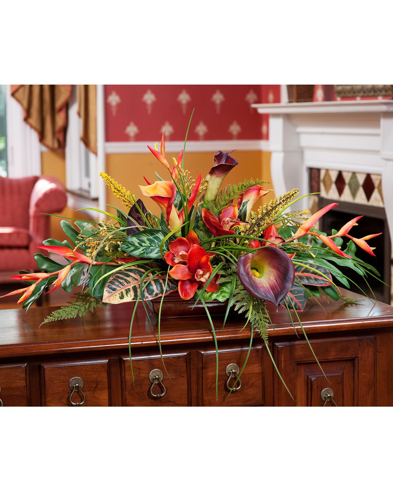 Flower arrangements home decor