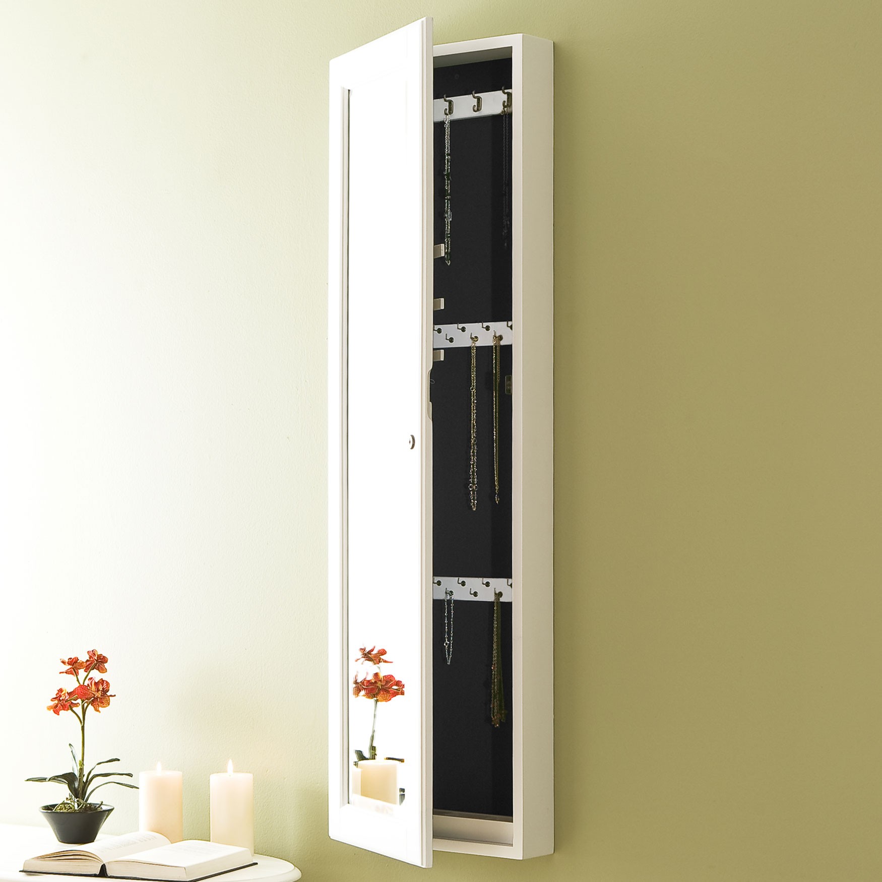 Fremont Wall mount Jewelry Mirror