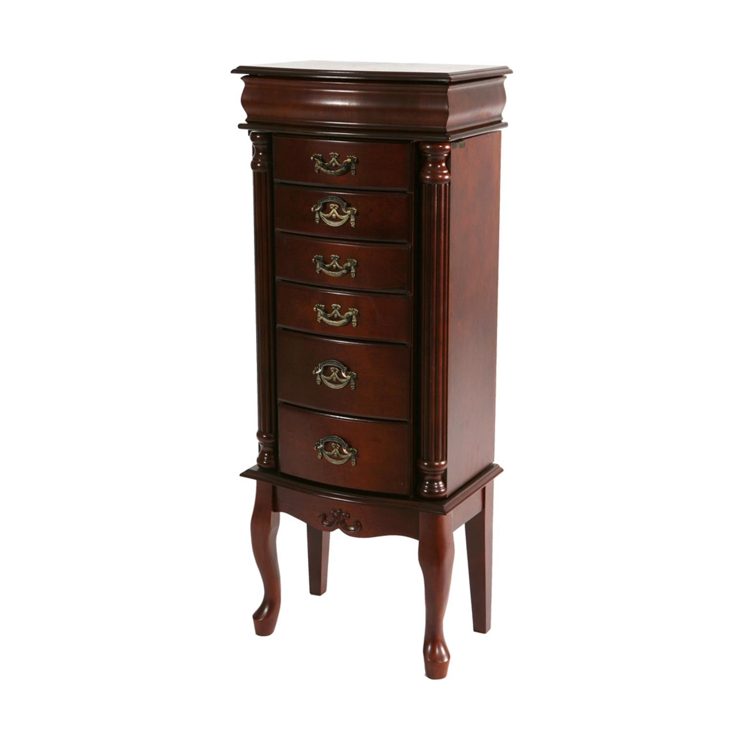 Jewelry box full length mirror