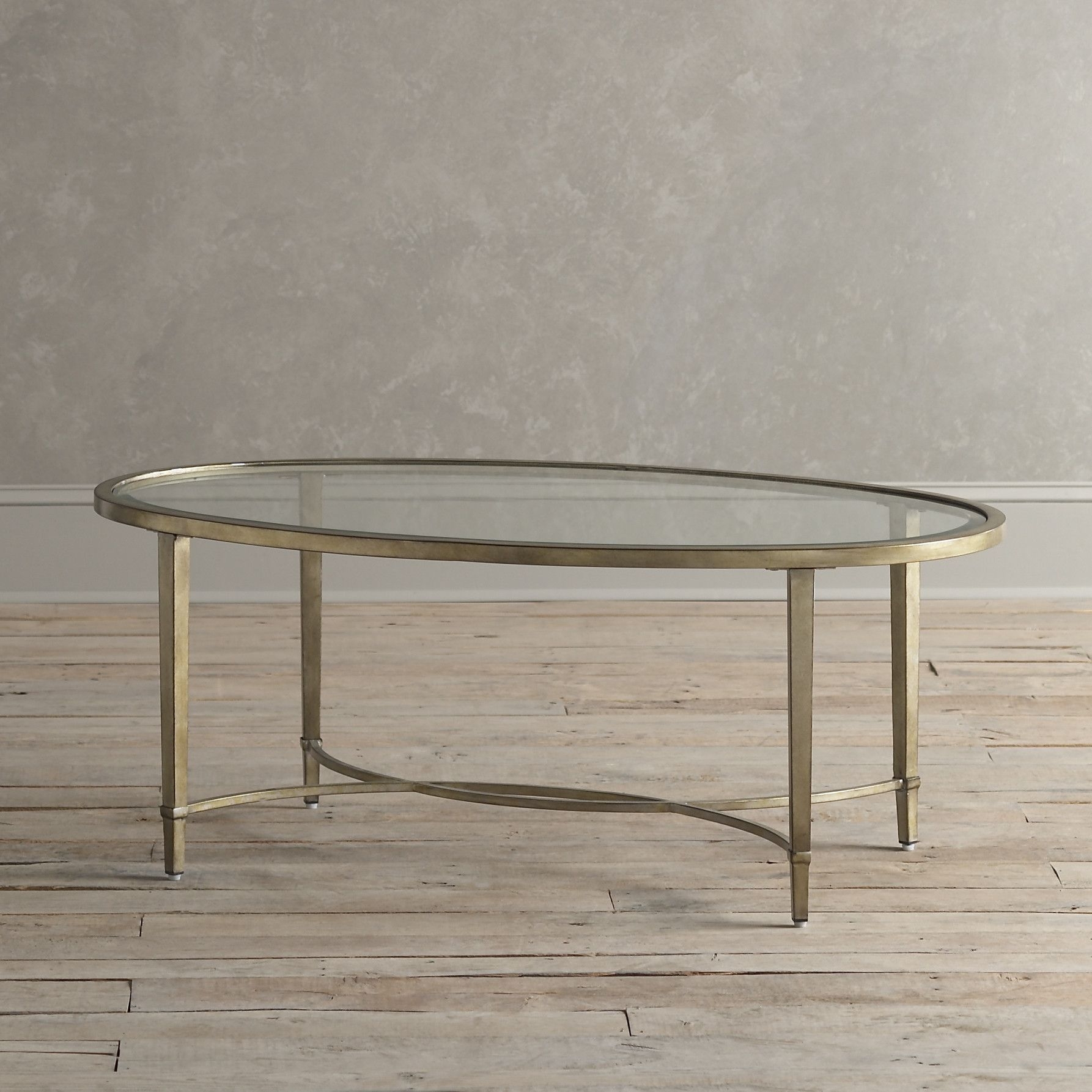 Narrow glass coffee table 6
