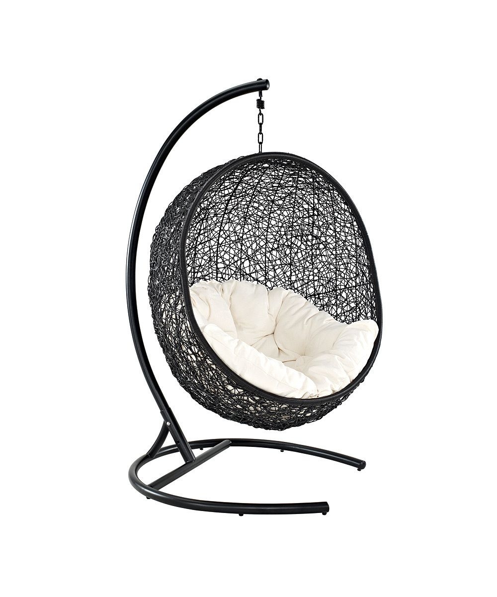 White fuzzy chair
