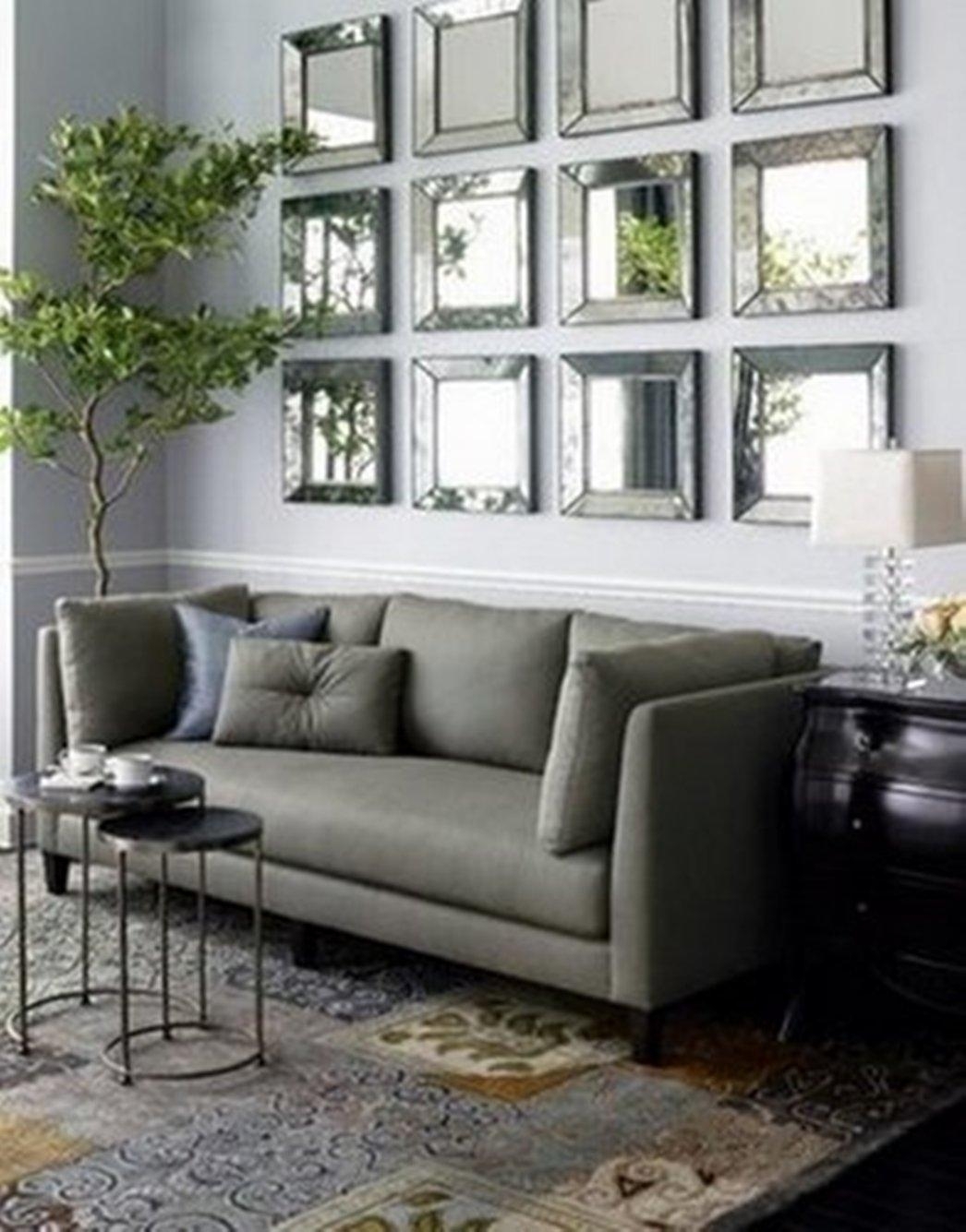Beveled mirror picture frames