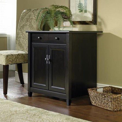 Computer Printer Table Hutch Cabinet Storage Office Utility Stand Shelves Drawer