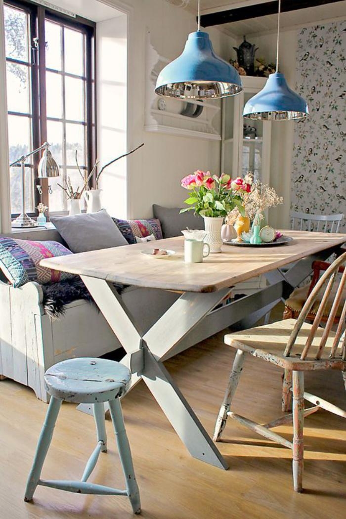 Cross leg table 2