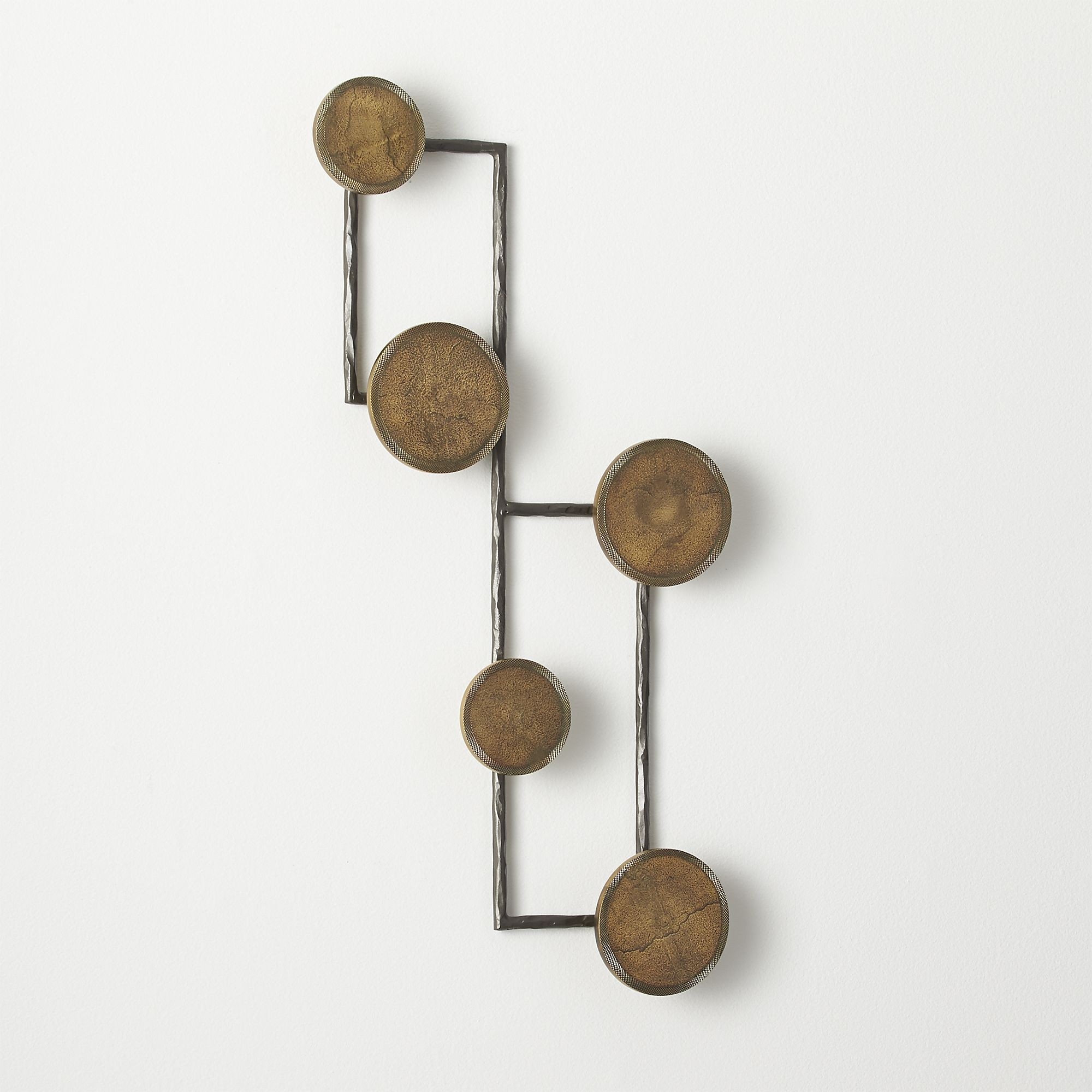 Grady wall mounted coat rack in coat racks