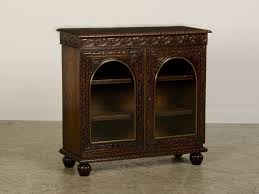 Low and long bookcase