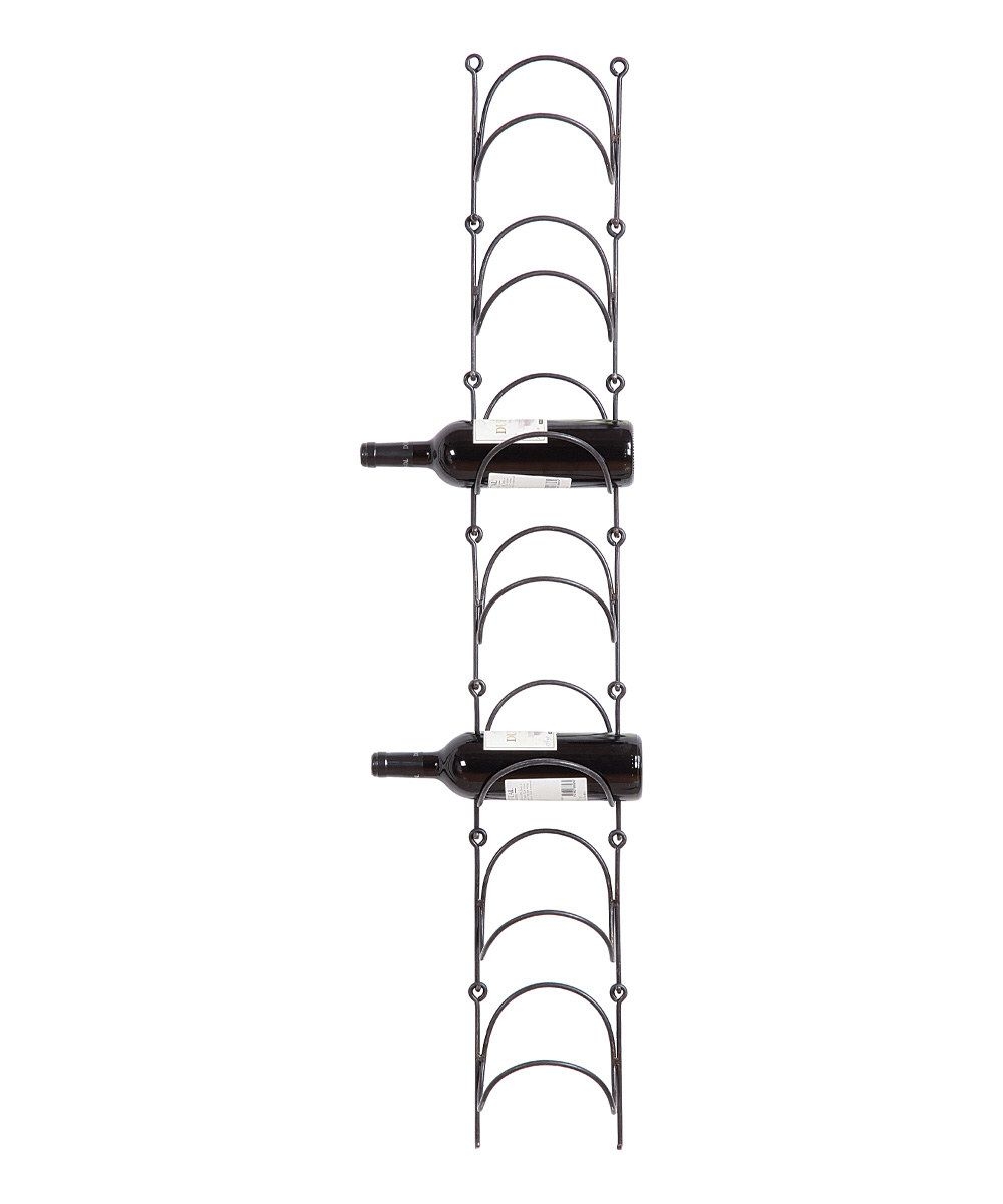 Metal wall wine rack bottle holder 16