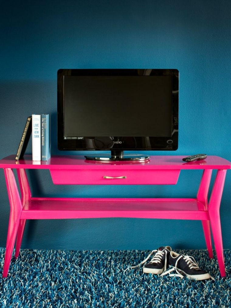 Natural wood tv stands 5