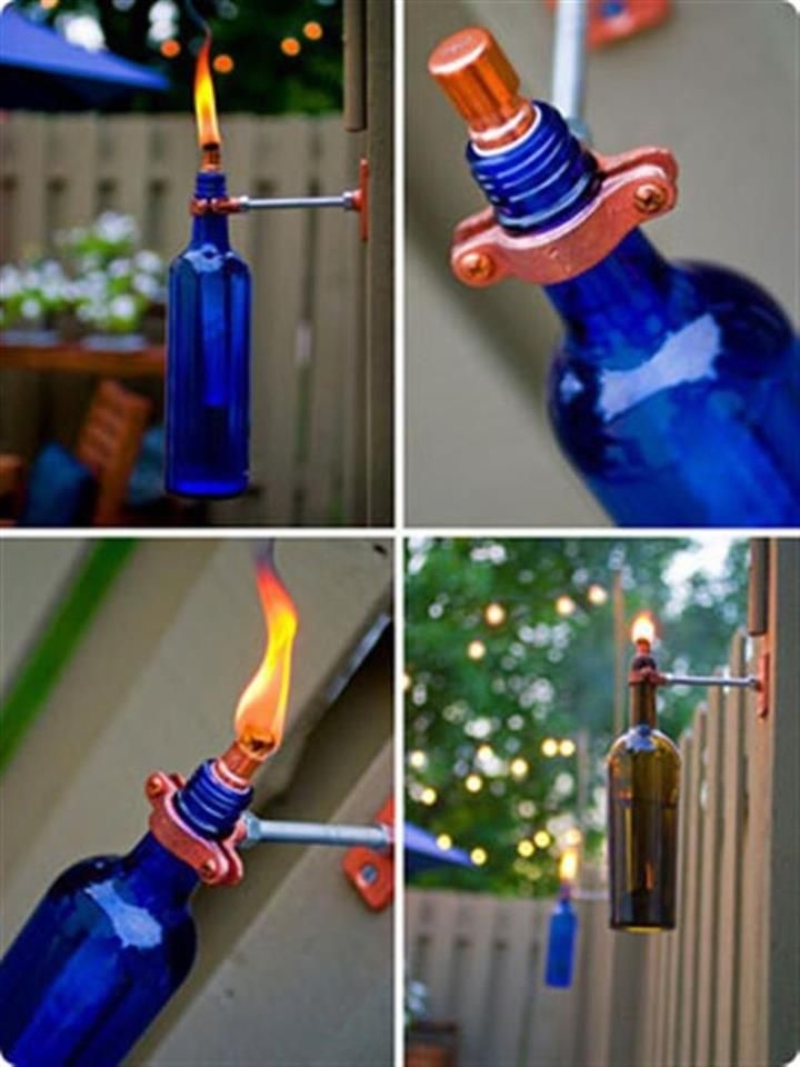 Outdoor fire lamps 1
