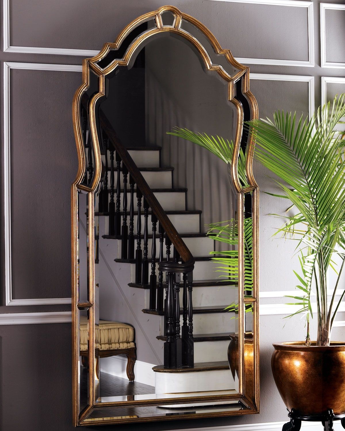 Oversized floor mirrors