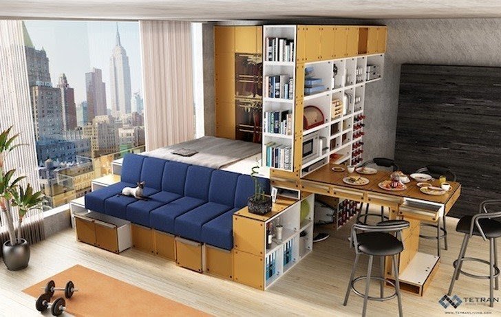 Sofa for basement