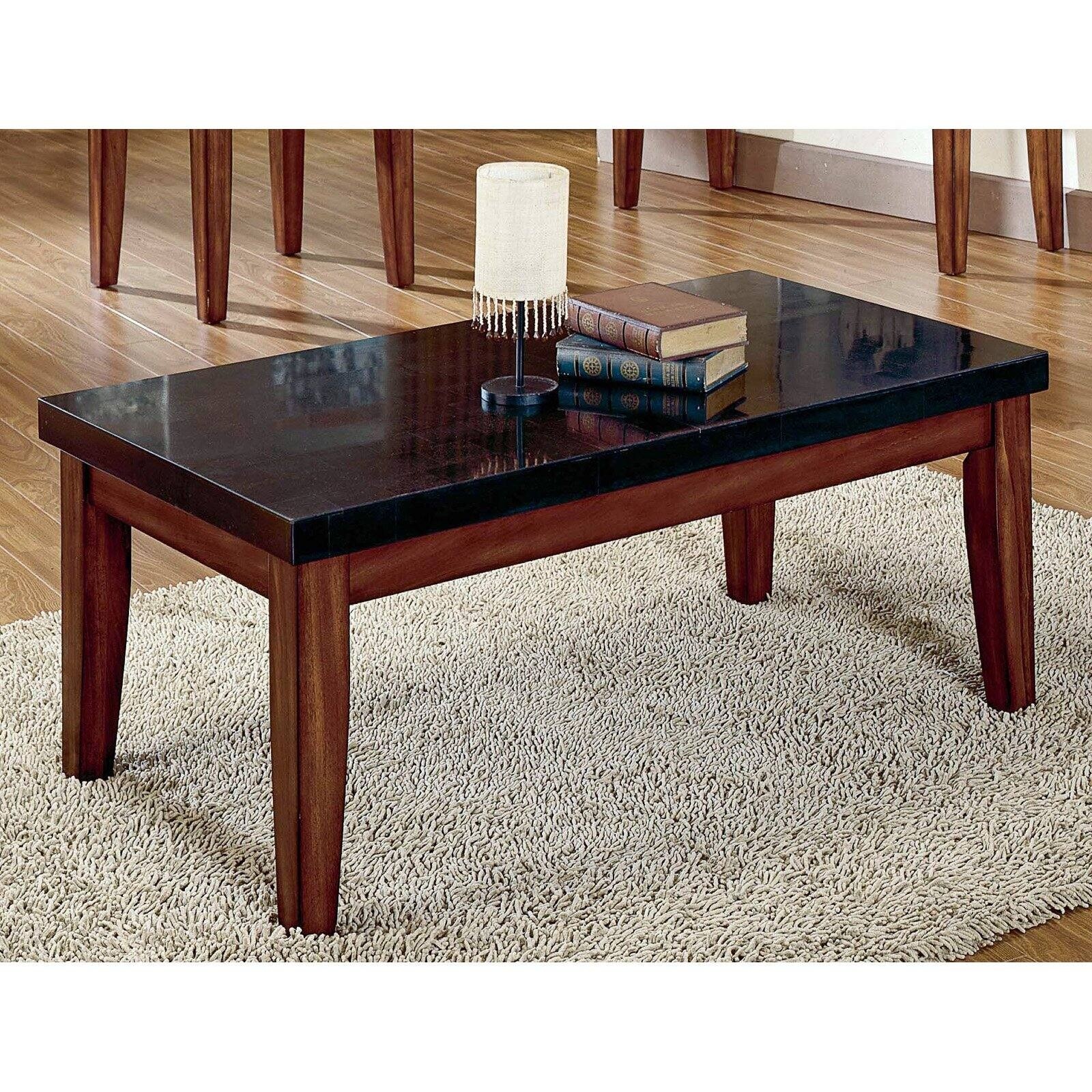 Solid granite table