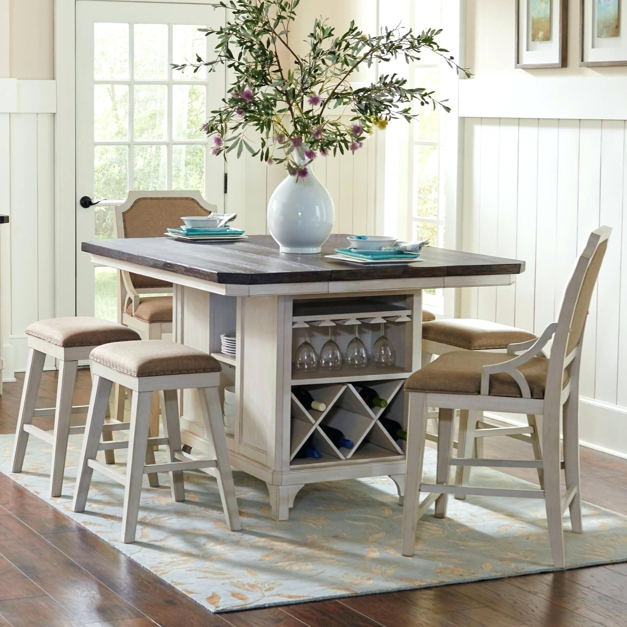 Table with storage underneath