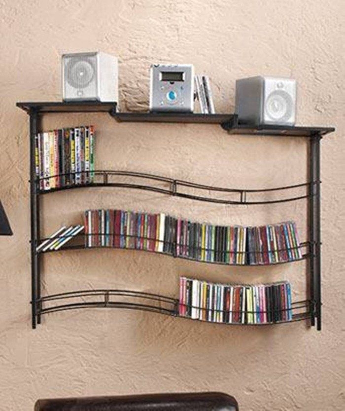 Wall mount cd storage 1