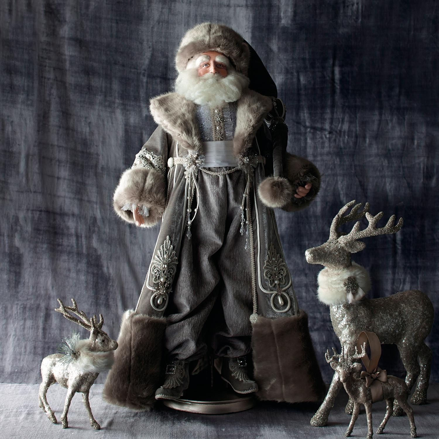 Collectible santas